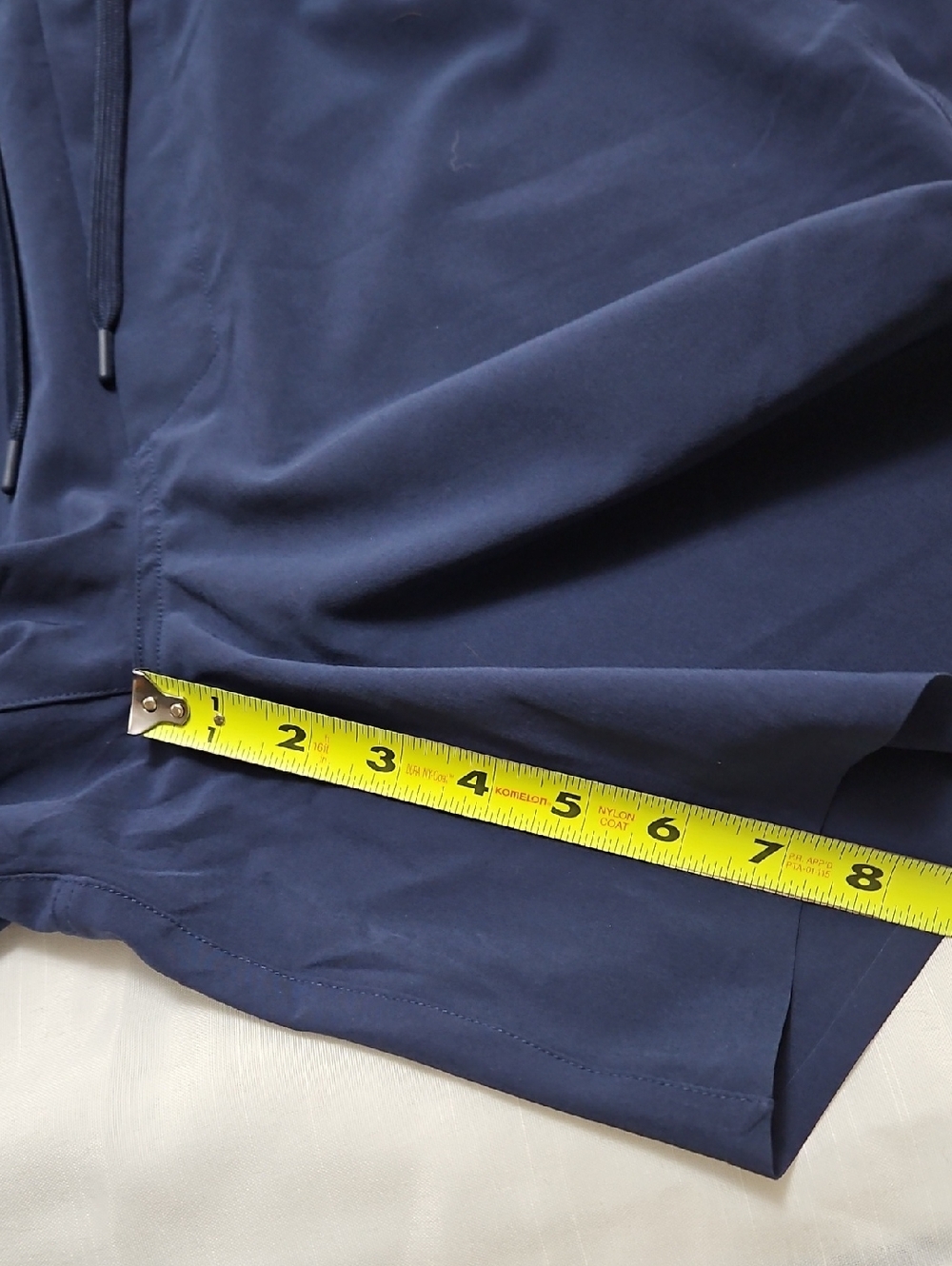 Ten Thousand Interval Shorts LG Unlined 7" Inseam Active Fitness Workout BLUE - Picture 6 of 10